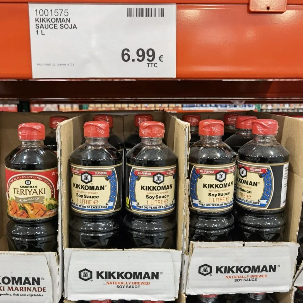 How long does Kikkoman soy sauce last