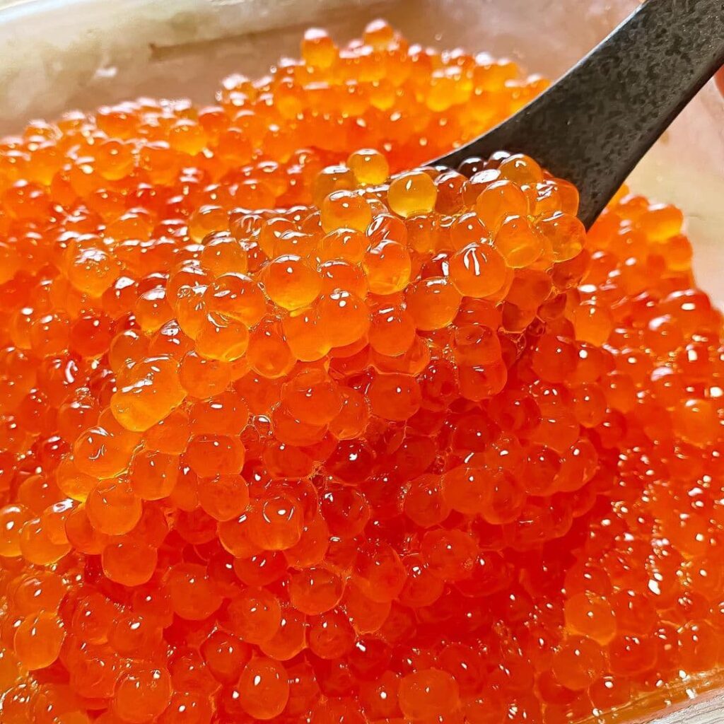 how long does salmon roe last