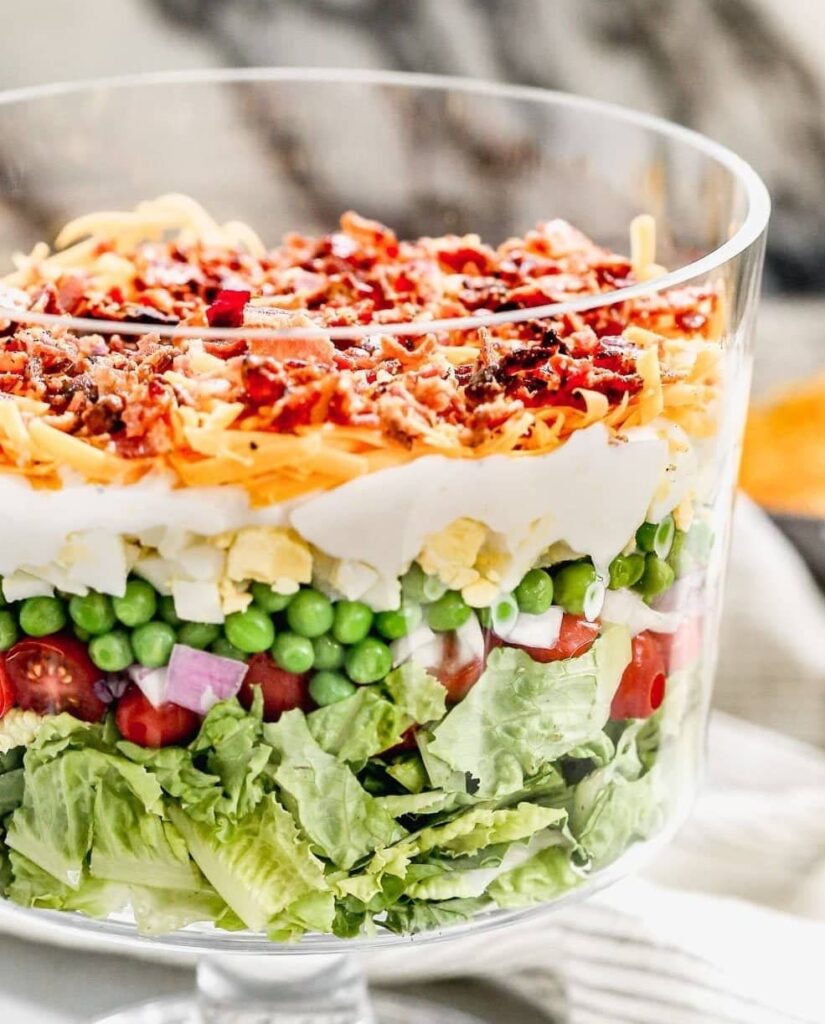 how long does 7 layer salad last