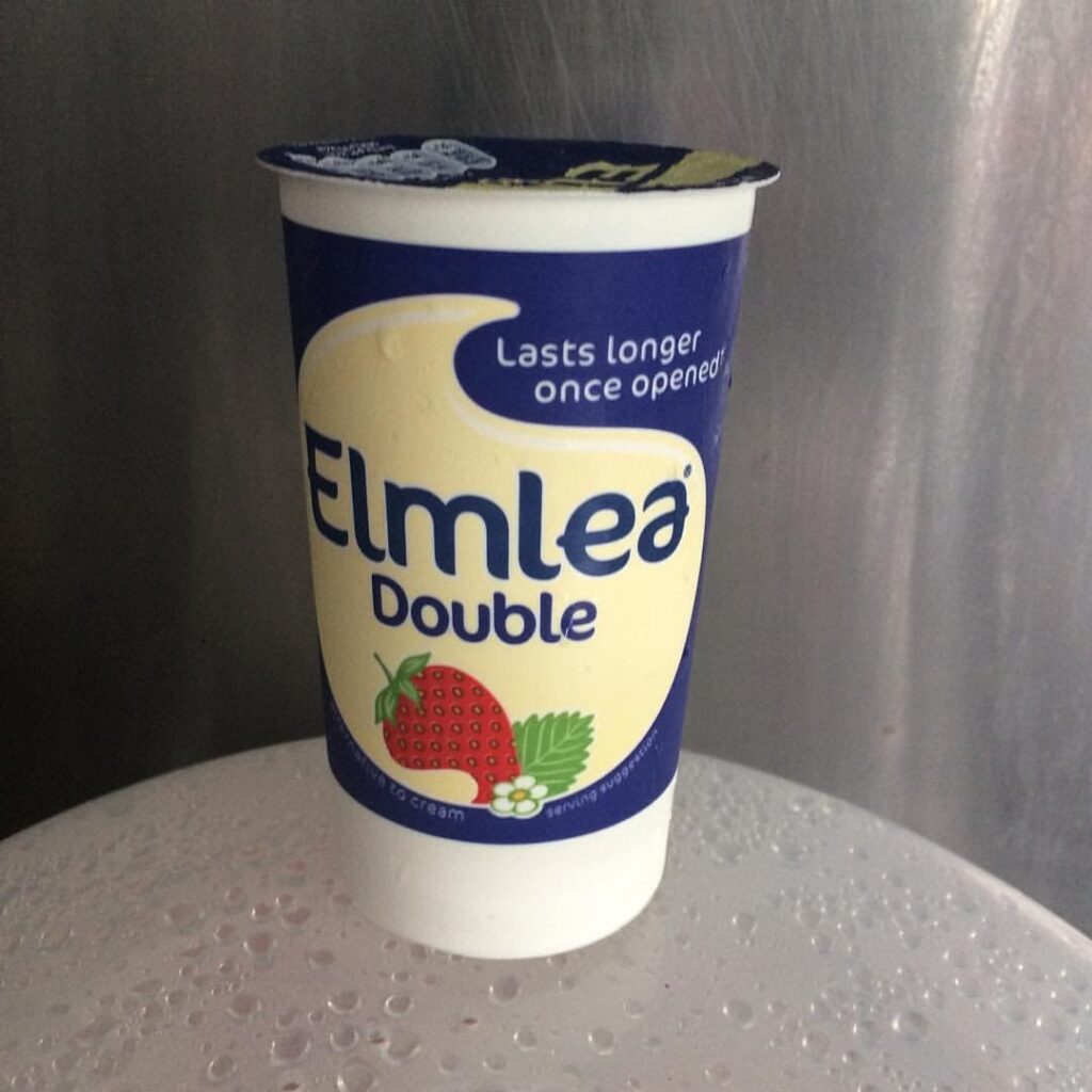 how long does Elmlea double cream last