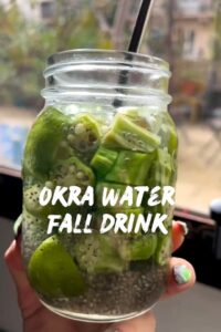 How to store okra water