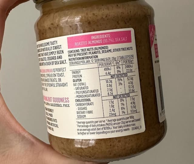 how long does homemade almond butter last
