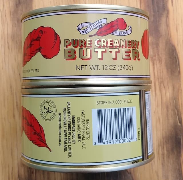 how long does red feather butter last