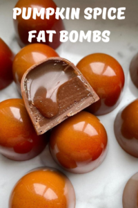 Pumpkin Spice Fat Bombs