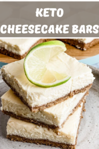 Keto Cheesecake Bars