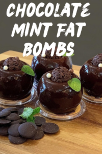 Chocolate Mint Fat Bombs