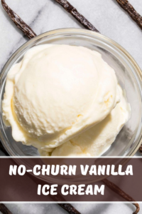 No-Churn Vanilla Ice Cream