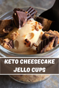 Keto Cheesecake Jello Cups