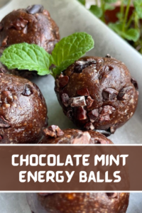 Chocolate Mint Energy Balls
