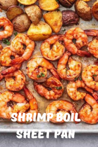 Shrimp boil sheet Pan