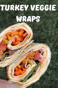 Turkey veggie wraps