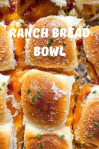 Chicken Bacon Ranch Bread Bowl