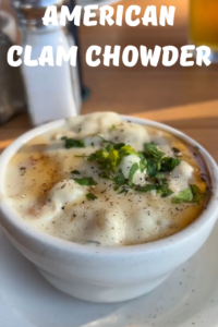 Classic clam chowder 