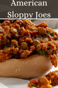 American classic Sloppy Joes 