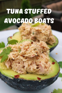Tuna Stuffed Avocado Boats