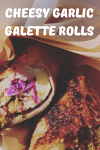 Cheesy Garlic Galette Rolls