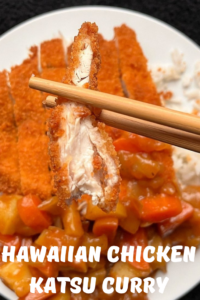 Hawaiian Chicken Katsu Curry