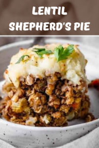 Lentil Shepherd's Pie