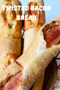 Twisted Bacon Bread