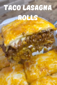 Taco Lasagna Rolls