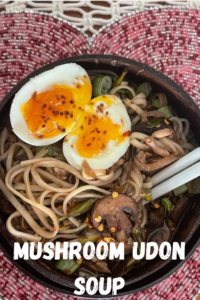 Mushroom Udon Soup 