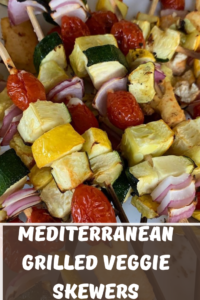 Mediterranean Grilled Veggie Skewers