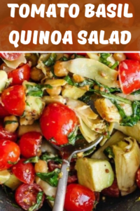 Tomato Basil Quinoa Salad