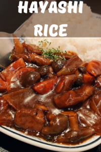 Hayashi Rice (Hashed Beef Stew)
