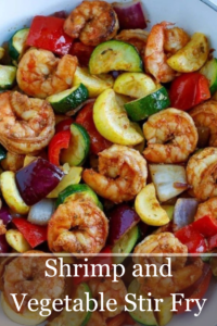 Shrimp and Vegetable Stir Fry