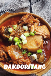Dakdoritang (Spicy Chicken Stew)