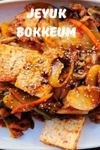 Jeyuk Bokkeum (Spicy Stir-Fried Pork)