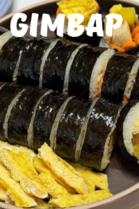 Gimbap (Seaweed Rice Rolls)