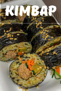 Kimbap (Korean Seaweed Rice Rolls)