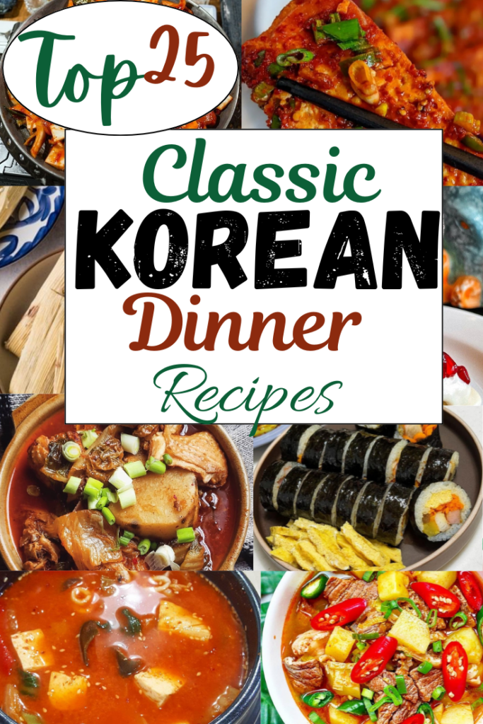 25 Classic Korean Dinner Recipes