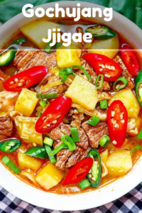 Gochujang Jjigae (Spicy Fermented Chili Paste Stew)