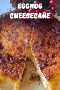 Eggnog Cheesecake