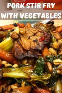 Pork Stir Fry with Vegetables