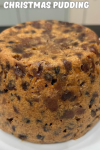 Christmas Pudding with Brandy Butter