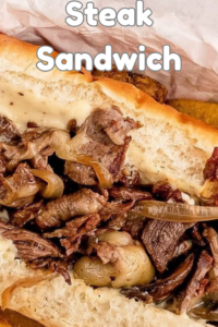 Steak Sandwich with Caramelized Onions