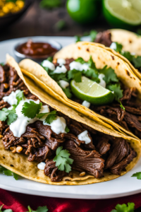 Beef Barbacoa Tacos