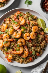 Cajun Shrimp and Quinoa