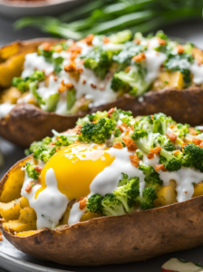 Loaded Veggie Baked Potato