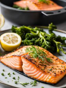 Air Fryer Salmon