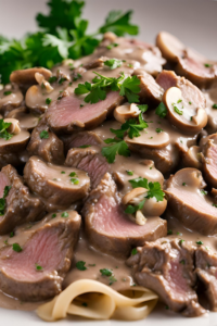 Gordon Ramsey's  Next-Level Beef Stroganoff
