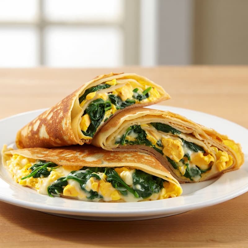 Healthy Protein Crepes