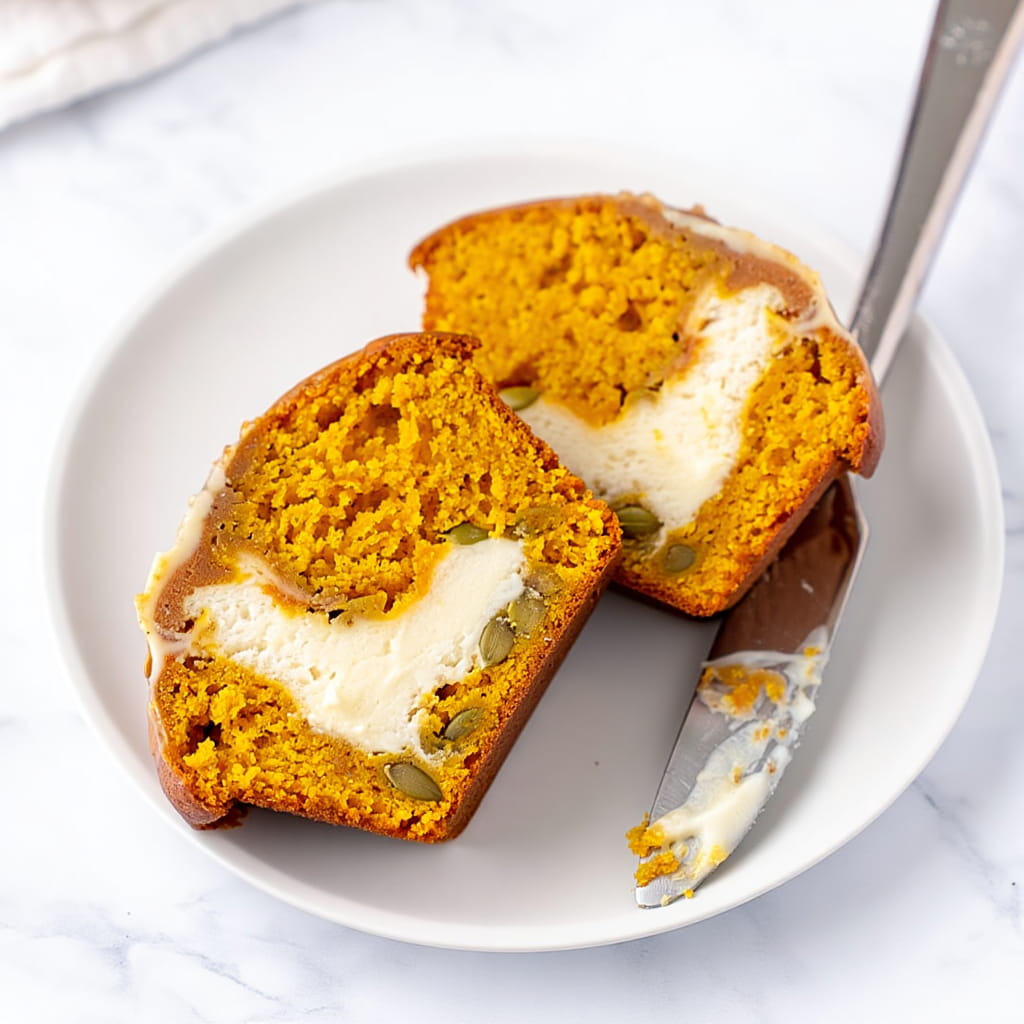 Pumpkin Cream Cheese Muffins