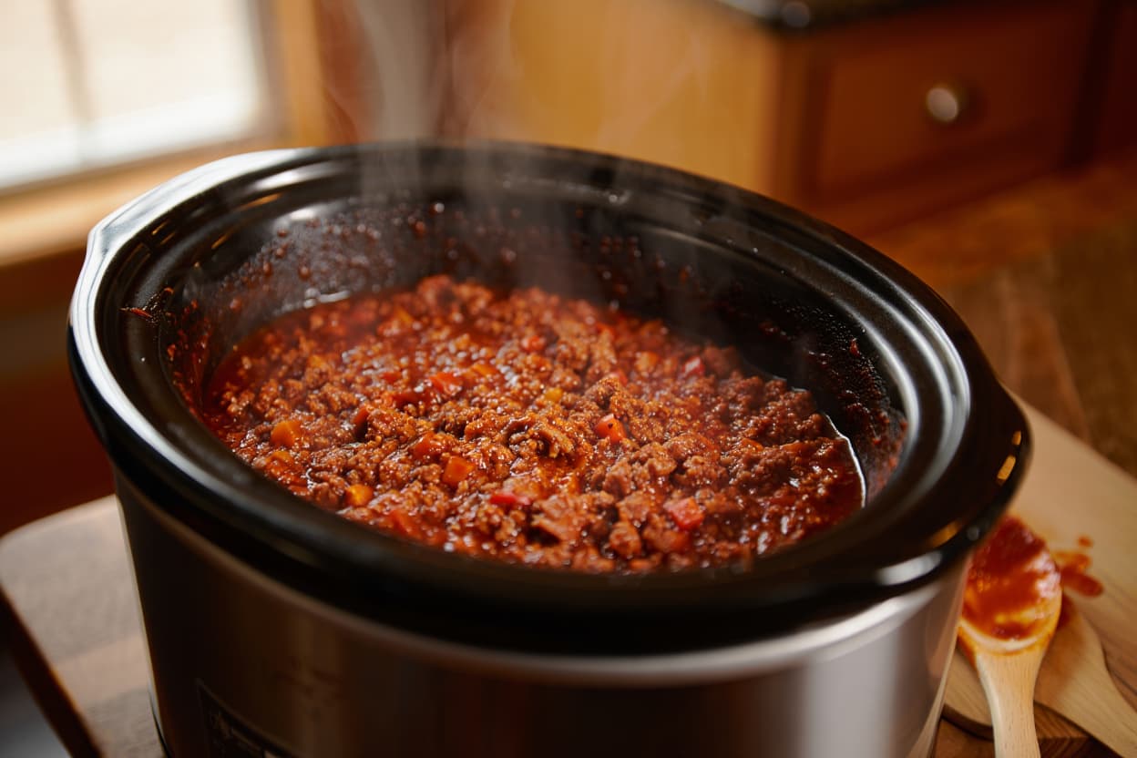 Slow Cooker Sloppy Joes