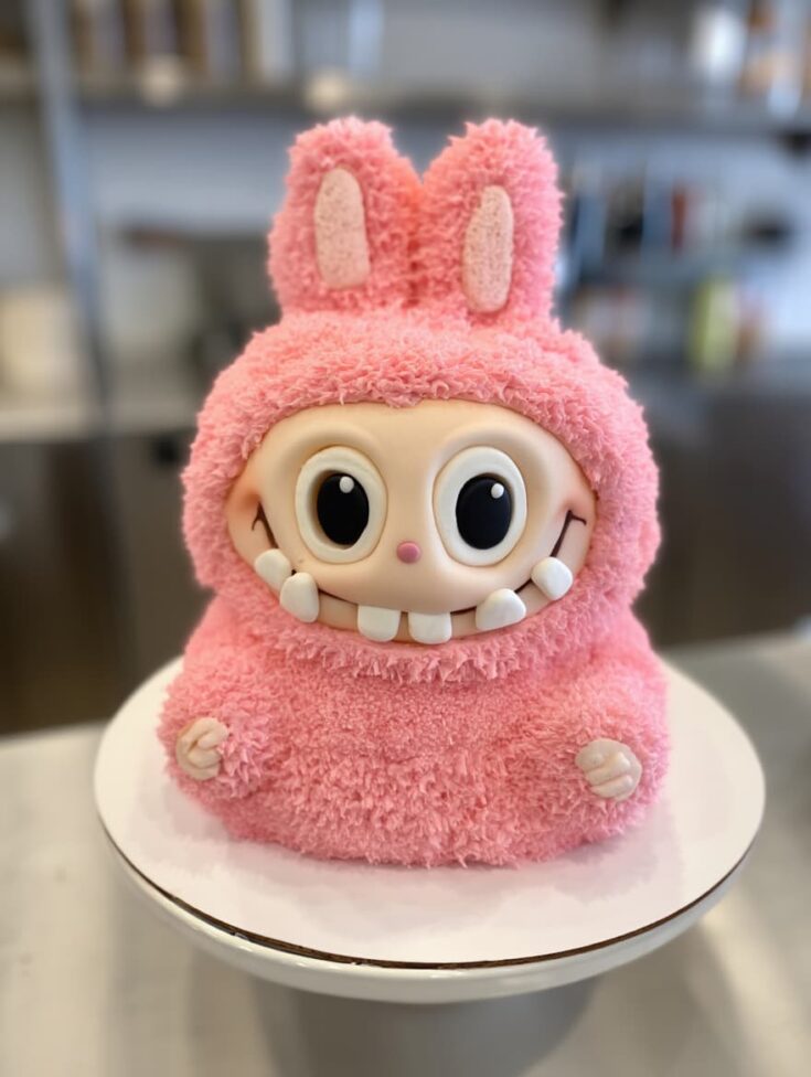 Simple Labubu Cake Recipe Design