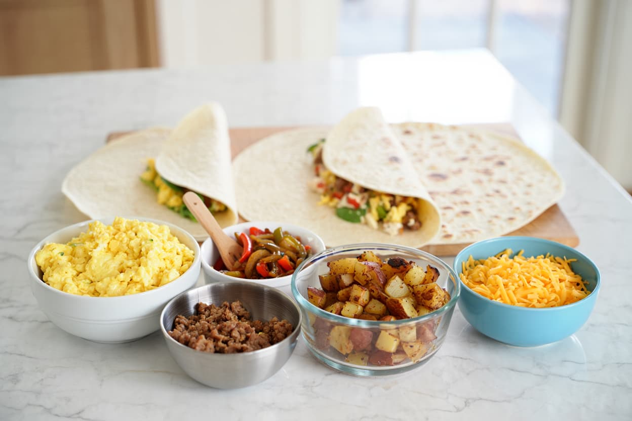 Breakfast Burritos