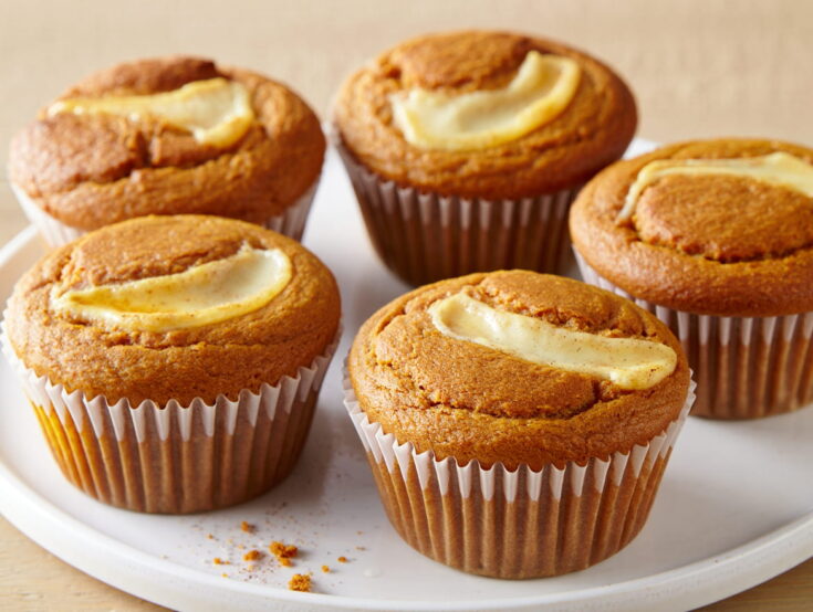 Pumpkin Cream Cheese Muffins